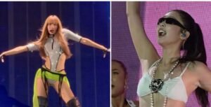 Lisa dan Jennie pakaian terbuka