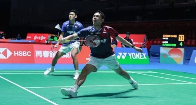 
					Ganda putra Indonesia Fajar/Fikri