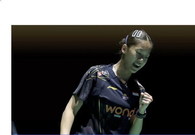 
					Putri KW unggulan pertama turnamen ini