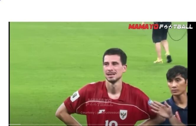 
					Pemain menangis fans sedih dan kecewa