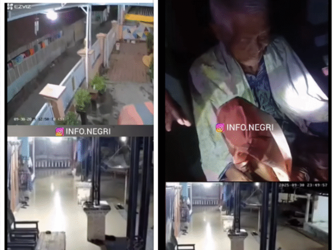 
					Efek gempa magnetudo 6.5 terjadi, Selasa sore, 30 September 2025, terasa sampai di pulau Bali. Beberapa rumah bergoyang-goyang, menyebabkan warga panik. Fotol Instagram@info.negri