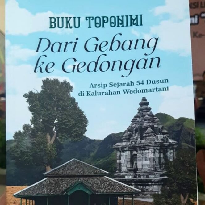 
					Buku Toponimi Dari Gebang ke Gedongan.(Foto.GSP)
