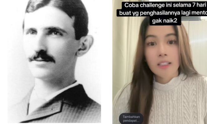 
					Nikola Tesla bersama Ayu Jasmine sumber IG AyuJasmine 