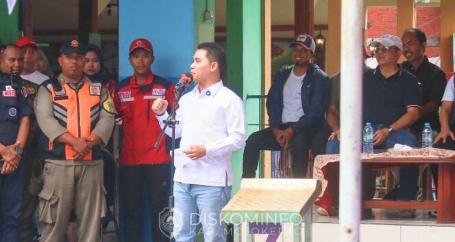 
					Bupati Mojokerto Muhammad Albarra menyampaikan apresiasi atas terselenggaranya WD Cup V 2025. Foto: Diskominfo 