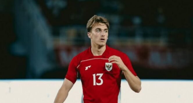 
					Striker timnas Indonesia U-22 Mauro Zijlstra. Foto: ig@Mauro Zijlstra 