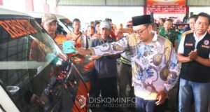 Rizal Octavian, Apresiasi para Relawan Kemanusiaan Bumi Majapahit. Dok.Diskominfo