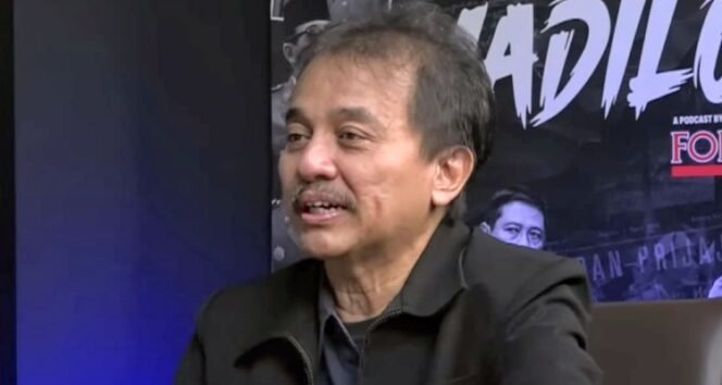 
					Roy Suryo ungkap isi buku Gibran’s Black Paper. (Instagram/gibran_rakabuming - YouTube Forum Keadilan TV)