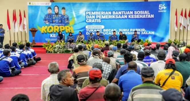 
					Peringatan Hari Ulang Tahun ke-54 KORPRI Kota Mojokerto Digelar dengan Sederhana. Dok. Humas 