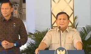 Prabowo Preskon di ST Tanah Abang, sumber Setneg