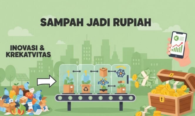 
					Inovasi Kediri: Gerakan Pengelolaan Sampah Rumah Tangga Buka Peluang Ekonomi Baru