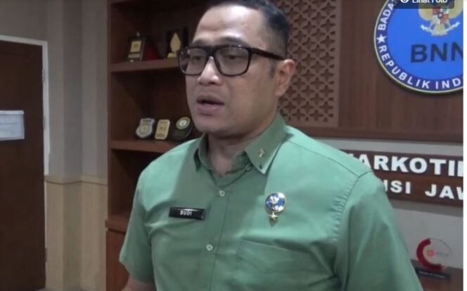 
					Kepala BNNP Jatim Brigjen Pol Budi Mulyanto, Jumat (14/11/2025).(DOKUMEN/BNNP JATIM)