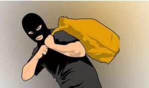 Ilustrasi maling beras
