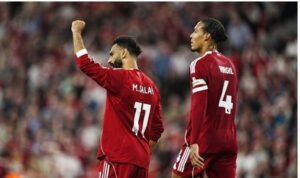 Pencetak gol Liverpool Moh Salah