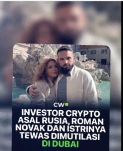 Miliarder businesman crypto asal Rusia, Roman Novak dan sisrinya Ana Novak, menjadi korban pembunuhan sadis dimutilasi di gurun perbatasan di pergunungan Hatta perbatasan Dubai dengan Oman. Foto Instagram@crypto_story