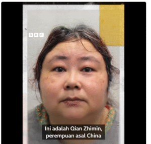 Qian Zhimin, 47, perempuan asal China ini menggunakan skema ponzi  dan punya 120 ribu anggota, berhasil menyedot koin hingga Rp 110 triliun. Ia melarikan diri ke Inggeris, dan diadili dengan hukuman 11 tahun 4 bulan November 2025. Foto: bbc
