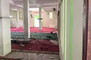 TKP pasca ledakan (IST)