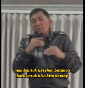 Kemenhan Sjafire Sjamsoedin menegaskan bahwa pemerinath RI akan membangun sebanyak m750 batalion infantri baru hingga 2029 ke depan. Foto: Instagram@kumparan