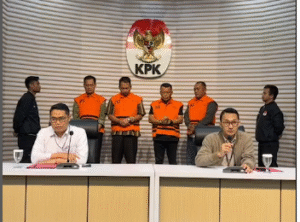 Berdasarkan hasil operasi tangkap tangan (OTT) dilaksanakan di kabupaten Ponorogo, Jawa Timur, KPK menetapkan empat tersangk dua di antaranya bupati dan sekda Ponorogo. Foto: Instagram@official.kpk