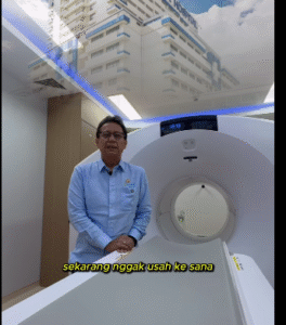 Menteri Kesehatan Budi Gunadi Sadikin mengimbau jika membutuhkan jasa layanan pemeriksaan kesehatan tidak harus ke luar negri, karena RS Kemenkes di Indonesia sudah menyiapkan alat PET Scan yang mampu mendeteksi penyakit. Foto: Instagram@bgsadkinin