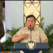 Presiden Prabowo Subianto memberikan pidato lengkap memberi solusi soal proyek kereta api cepat Whoosh, jakarta Bandung. Ribut-ribu ini karena, muncul polemik PT KAI mengalami kesulitan mencicil utang investasi Whoosh dan minta skemanya utangnya melalai APBN. Foto: Instagram@prabowo.gibran2