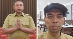 (Kiri) Gubernur Riau Abdul Wahid, (Kanan) Ustad Abdul Somad yang memberikan pernyataan bahwa dalam kasus OTT di Riau, Gubernur Abdul Wahid hanyalah saksi yang dimintai keterangan, pada Senin 3 November 2025. Sebaliknya KPK telah menetapkan Abdul Wahid sebagai tersangka dalam kasus OTT bersama 9 orang lainnya, 5 November 2025 di Jakarta. Foto: istimewa/Instagram@abdulwahiudriau
