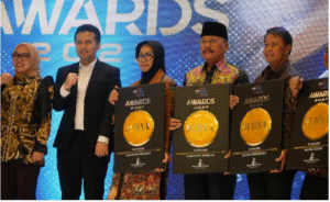 Di ajang Surya Award 2025, pemerintah daerah Jombang mendapat penghargaan sebagai 'Daerah Koperasi Go International 2025