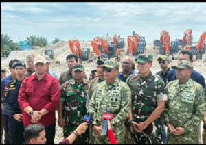 Satgas PKH Bangka Belitung telah melaksanakan operasi penanggulangan mafia tambang pasir timah. Bahkan sudah menemukan 76 ekskavator yang banyka disembunyilkan dengan menimbun ke dalam pasir. Foto: Dok/Satgas PKH Bangka Belitung
