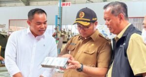 Wakil Bupati Mojokerto, M. Rizal Octavian, mewakili Bupati Mojokerto, Muhammad Albarra. Dok. Diskominfo 