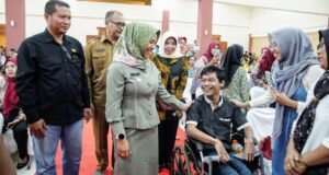 Peringatan Hari Disabilitas Internasional (HDI) 2025 di Kota Mojokerto berlangsung pada Selasa (2/12/2025) di Hall MPP Gajah Mada. Dok Humas