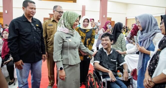 
					Peringatan Hari Disabilitas Internasional (HDI) 2025 di Kota Mojokerto berlangsung pada Selasa (2/12/2025) di Hall MPP Gajah Mada. Dok Humas