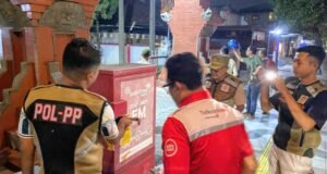 PT Telkom Selesaikan Kewajiban Bayar Perizinan dan Sewa Lahan aset Ruang Milik Jalan Mojokerto. Dok.Humas