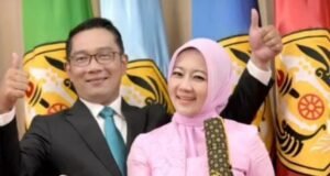 Mantan Gubernur Jawa Barat, Ridwan Kamil (RK) bersama Atalia Praratya. ig@ridwankamil