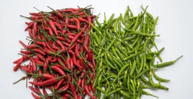 
					Cabai harga dekati R80 ribu