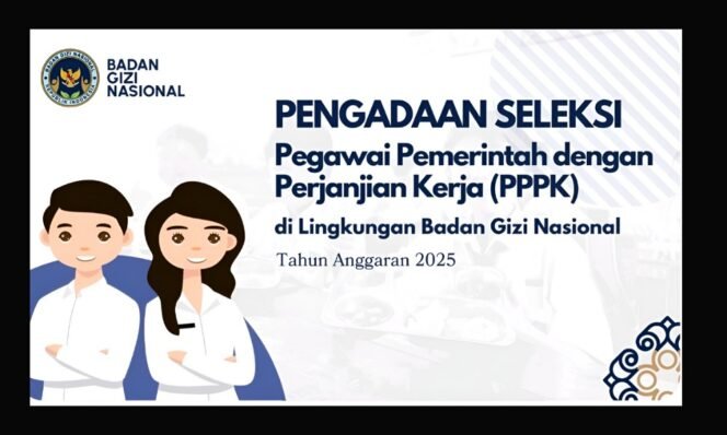
					Ada 32.000 Lowongan PPPK di BGN 2025: Cek Formasi dan Syarat