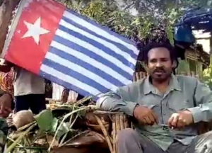 Juru bicara sayap militer Organisasi Papua Merdeka (OPM), Tentara Pembebasan Nasional Papua Barat (TPNPB), Sebbby Sambom, Foto: Istimewa