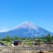 Gunung Semeru yang aktif