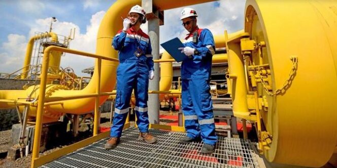 
					Ilustrasi transmisi gas