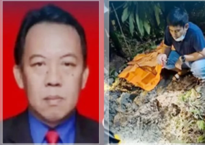 Setelah dilakukan pelacakan selama 20 hari, petugas kepolisian gabungan Banyumas dan Cilacap menemukan tempat penguburan jasad pengacara Ari Munada, Kamis dinihari, 11 Desember 2025. Lokasinya di tepi jalan hutan Kubangkangkung, Cilacap, Jawa Tengah. Foto: kolase/dok/polres Banyumas