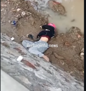 Beradar video temuan jasad Faradila Aamlaia Najwa, 21, warga Tiris, Probolingga yang ditemukan di parit pinggir jalan Wonorejo, Pasuruan, Selasa 16 Desember 2025. Foto: Instagram@berbagiinfo_news