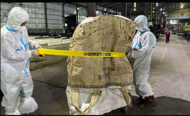 
					Benda-benda yang terpapar limbah nuklir Cs-137 di kawasan kawasan industri Modern Cikande, Serang, Banten. Foto: ugma.ac.id