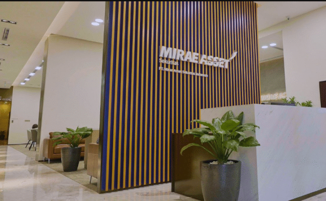 
					Kantor Mirae Asset Sekutitas di Jakarta. Foto: Dok/ist