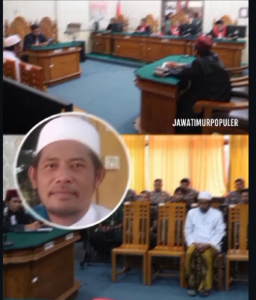 Majelis Hakim PN Smuenep madura mendapat respon positif dari masyarakat, setelah menjatuhkan vonis 20 tahun penjara, hukuman kebiri kimir dua tahun, denda Rp 5 miliar kepada M. Sahnan, terdakwa pencabulan delapan satriwati di bawah umur sejak 2016. Vonis dibacakan Selasa, 9 Desember 2025. Foto: Instagram@jawatimurpopuler