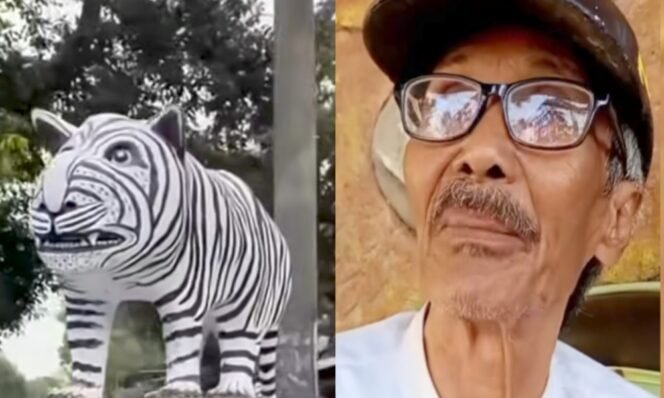 
					Mbah Suwari dan Patung Viral 