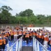 Kota Mojokerto resmi membuka wisata susur Sungai Ngotok di kawasan Taman Bahari Mojopahit (TBM).Ist