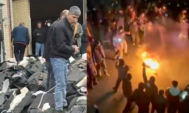 
					34 Masjid Dibakar, Ratusan Orang Tewas, Rezim Iran yang Teokratis Ditolak Rakyatnya