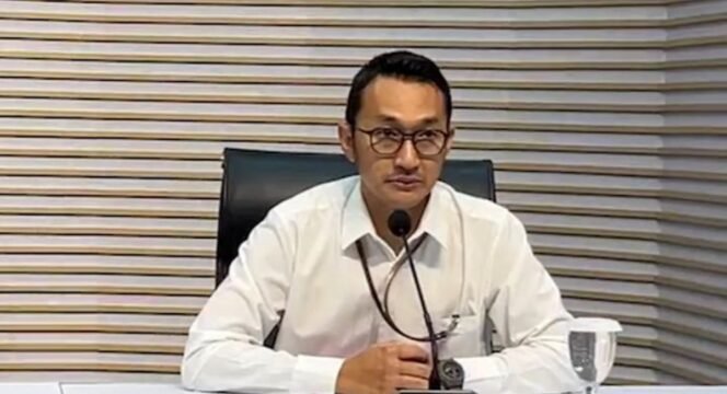 
					Juru Bicara KPK, Budi Prasetyo, di Gedung Merah Putih, Jakarta. Dok.Instagram