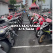 Motor Anda hilang? Bisa dicari kembali ke Jl. Sikatan, Poltabes Surabaya. Akan dilaksanakan pengambilan barang bukti kmotor sitaan hasil kejahatan. Foto: Instagram@luthfie.daily