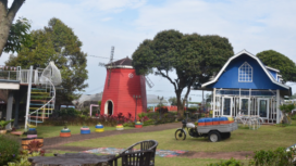Suasana indah di Agrowisata Batu, bakal menjadi lokasi start dan finish liomba lintas alam Lelono by Mantra 2026, mengantar sekitar 2.000 peserta, Sabtu 17 Januari 2025. Foto: swarajombang.com/ anwar hudiono