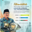 Indeks Pelayanan Publik (IPP) Jombang 2025, meariah angka 4.69. Dengan penailaian itu Jombang menduduki peringkat terbaik (nomor satu) di Jawa Timur, serta peringkat III Nasional. Foto: dikominfo pemkab jombang.