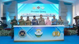 Kapolres Jombang bersama jajaran Forkopimda saat resmikan SPPG Yayasan Kemala Bhayangkari Jombang